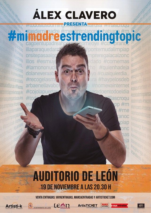 Cartel 'León solo humor'